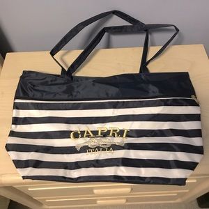 NWOT nylon bag with Italian description